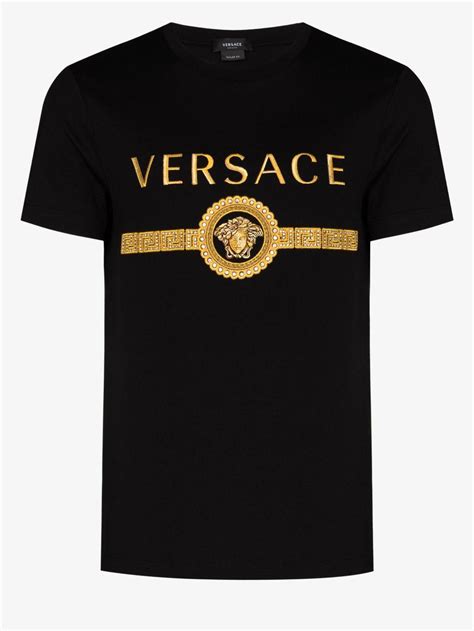 versace many logos sweatshirt sun|Versace men's t shirts.